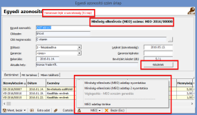 Egyedi azonosítók rögzítése - 2